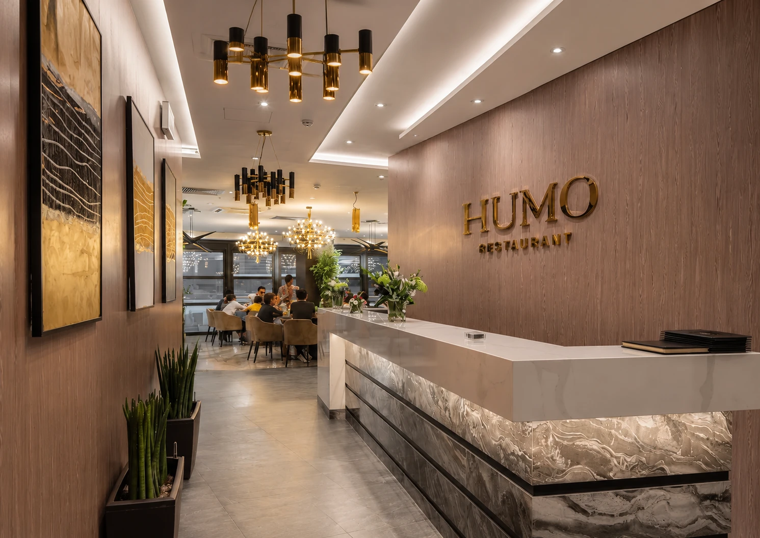 Humo Restaurant — VIP kechki ovqat